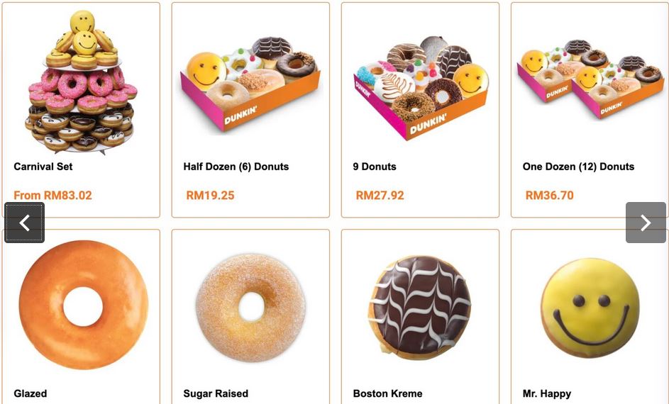 Harga Menu Dunkin’ Donuts donuts 3